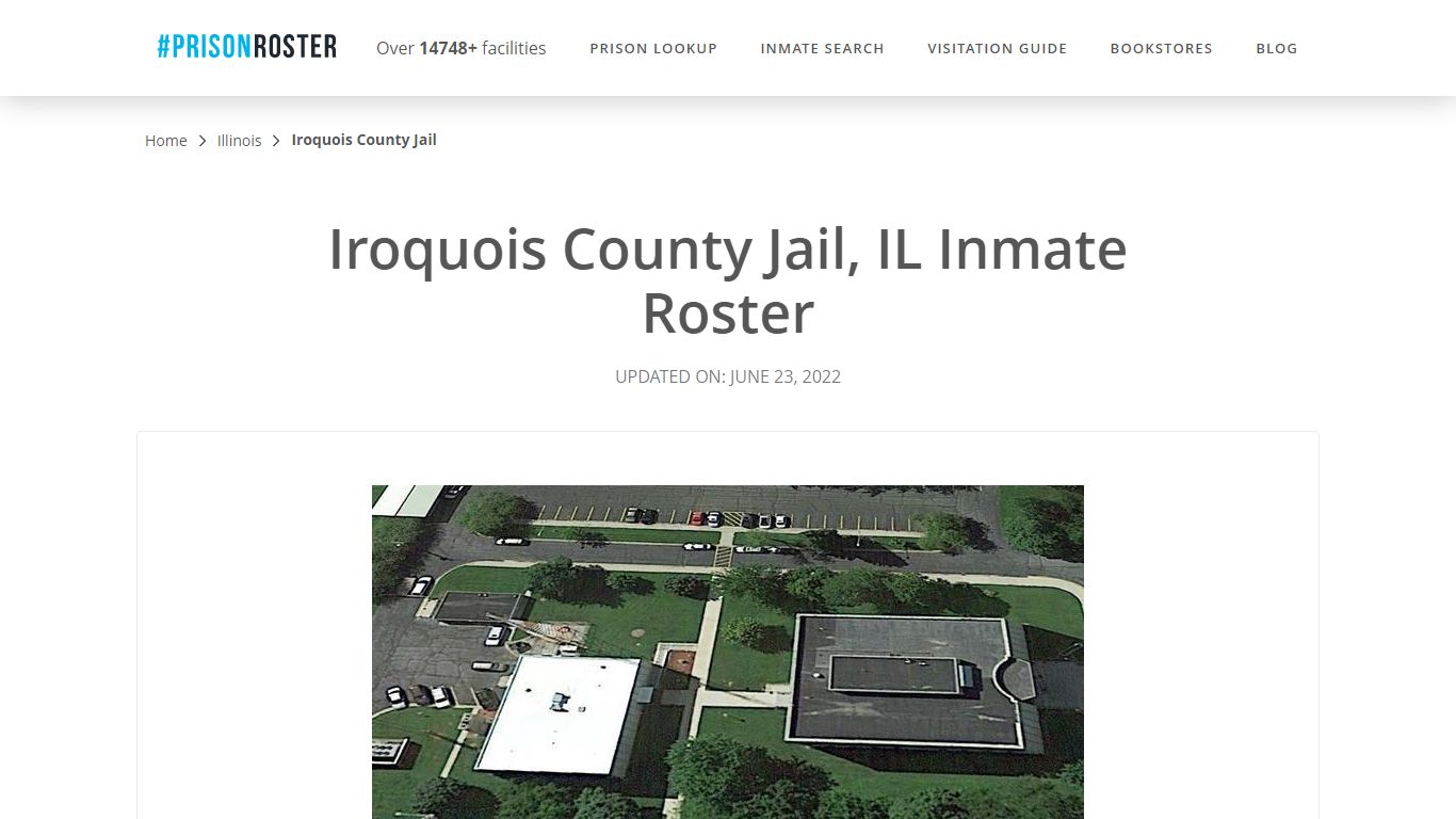 Iroquois County Jail, IL Inmate Roster